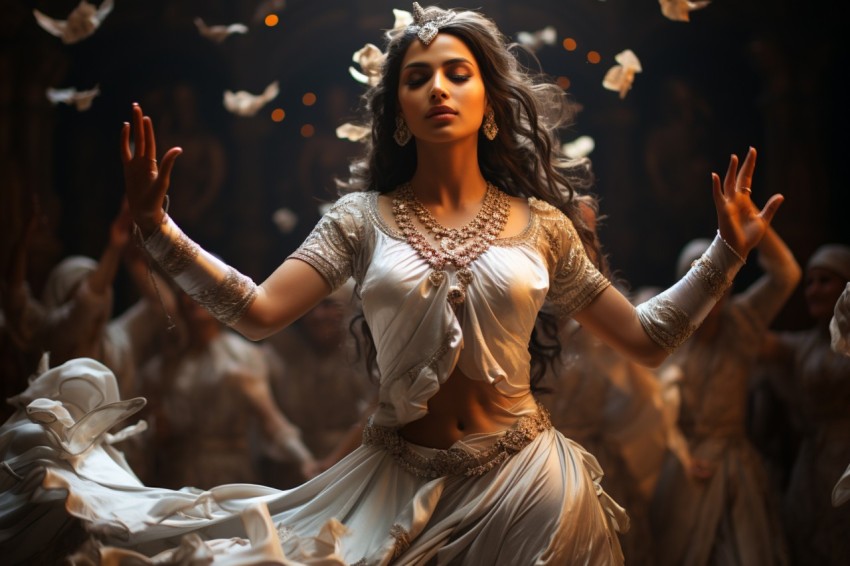 Beautiful Indian Women Dancing  (38)