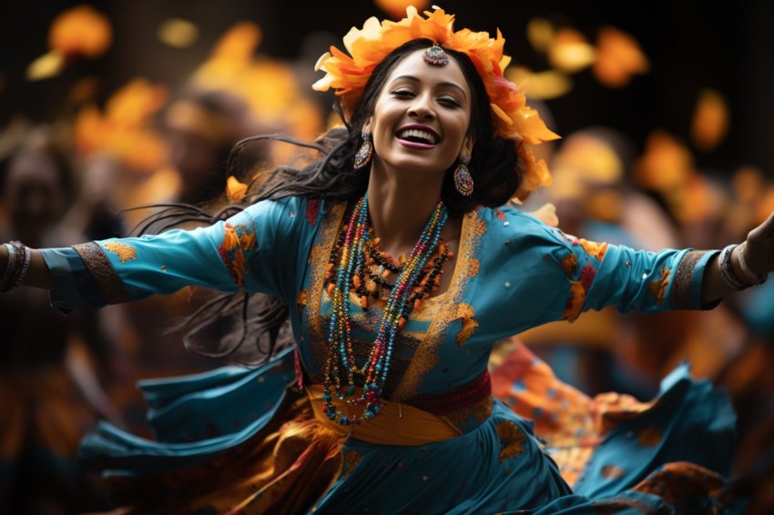 Beautiful Indian Women Dancing  (9)