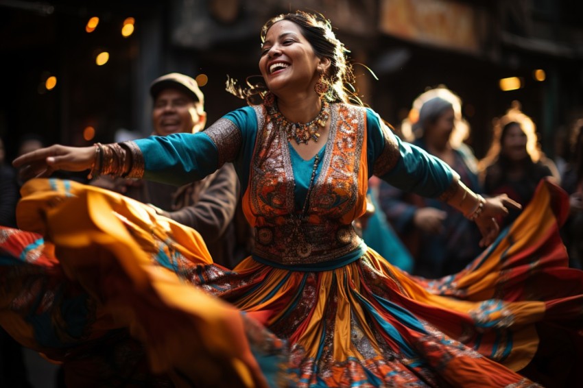 Beautiful Indian Women Dancing  (20)
