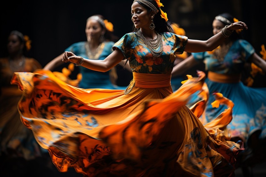 Beautiful Indian Women Dancing  (19)