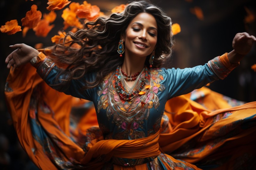 Beautiful Indian Women Dancing  (49)