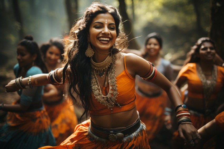 Beautiful Indian Women Dancing  (30)