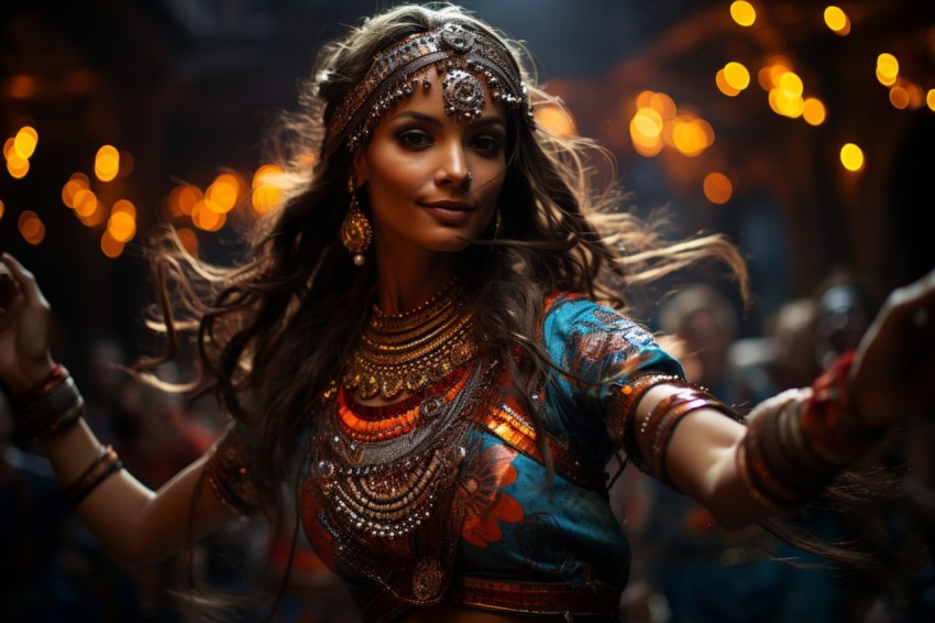 Beautiful Indian Women Dancing  (65)