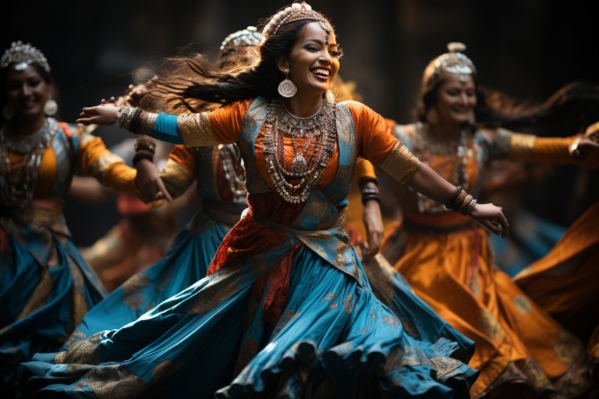 Beautiful Indian Women Dancing  (58)