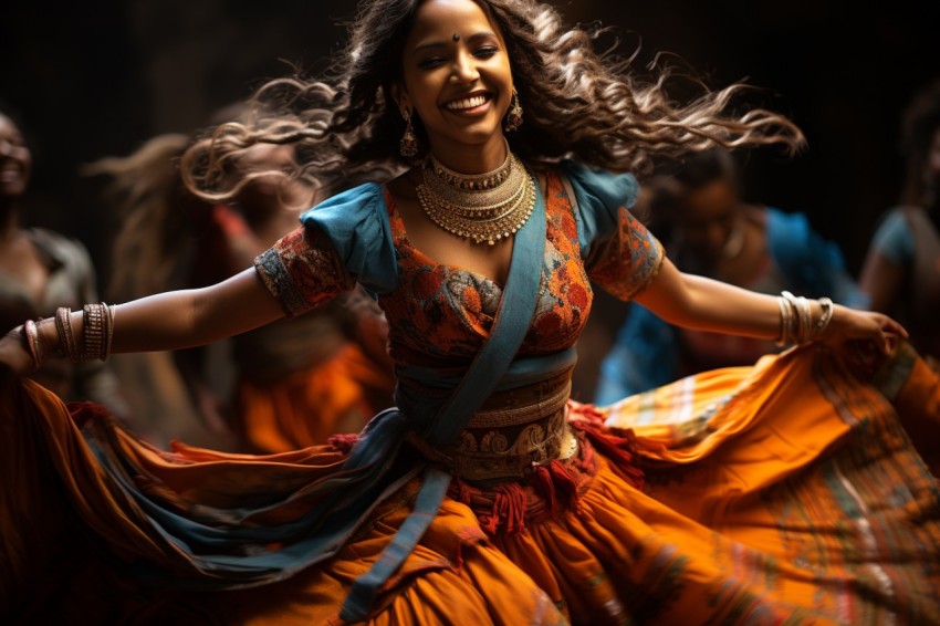 Beautiful Indian Women Dancing  (59)
