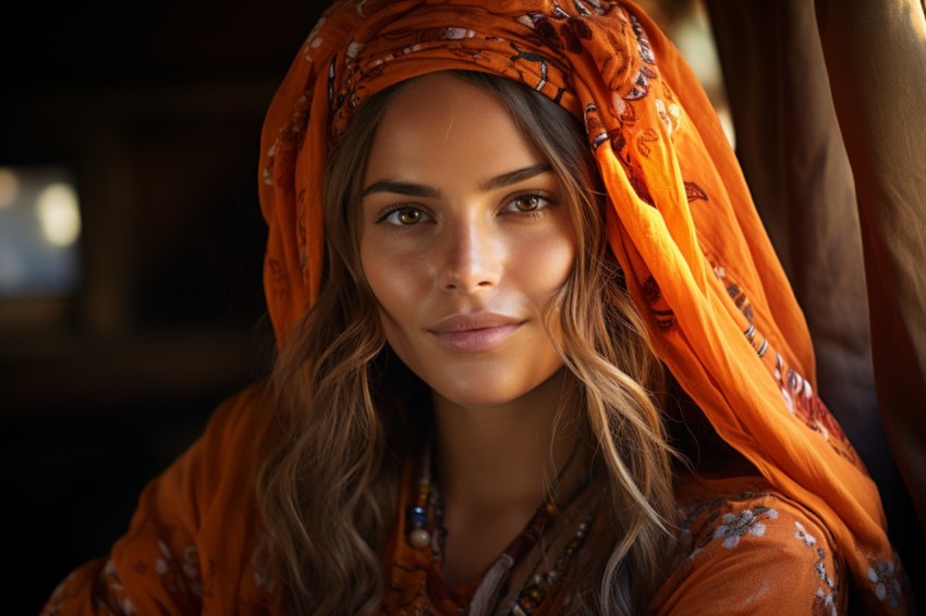 Indian Village Woman Portrait (29)