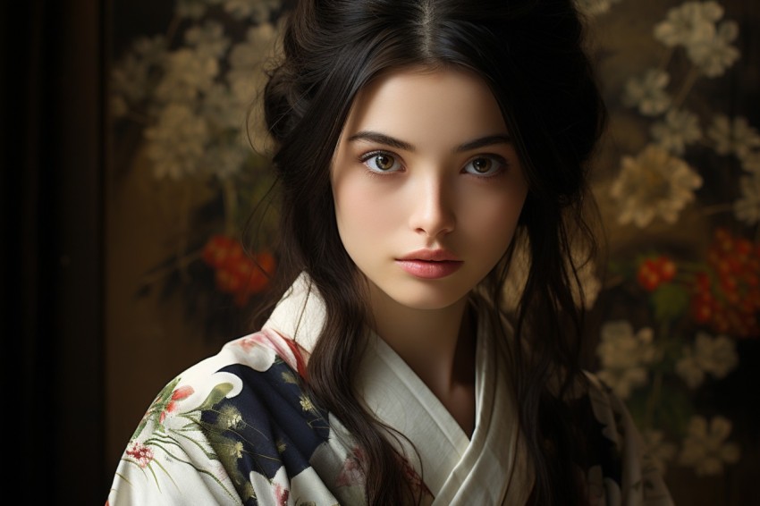 Beautiful Japanese Woman Portrait (183)