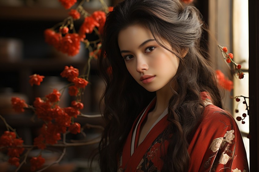 Beautiful Japanese Woman Portrait (186)