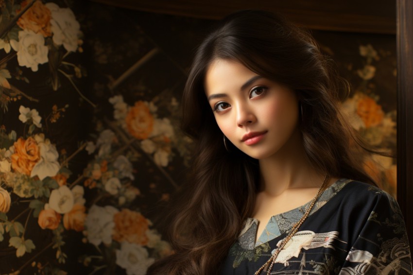 Beautiful Japanese Woman Portrait (222)