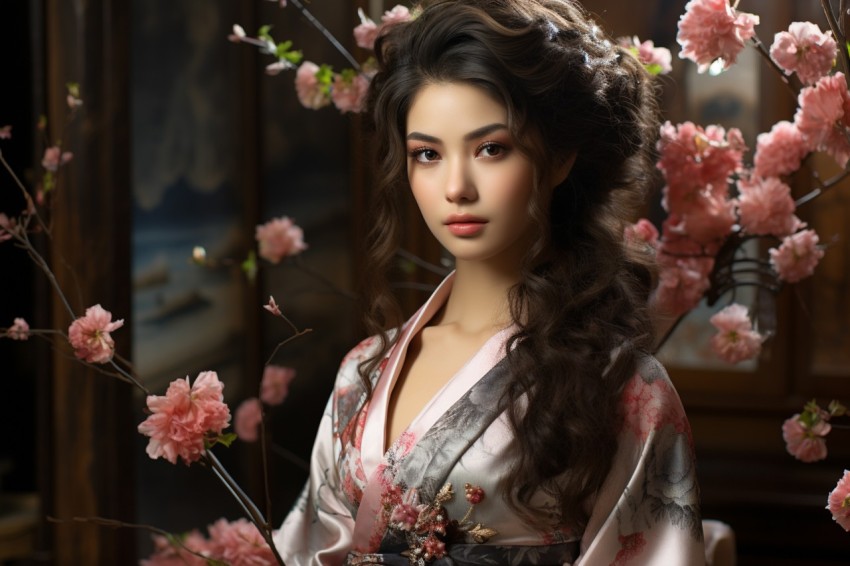 Beautiful Japanese Woman Portrait (268)