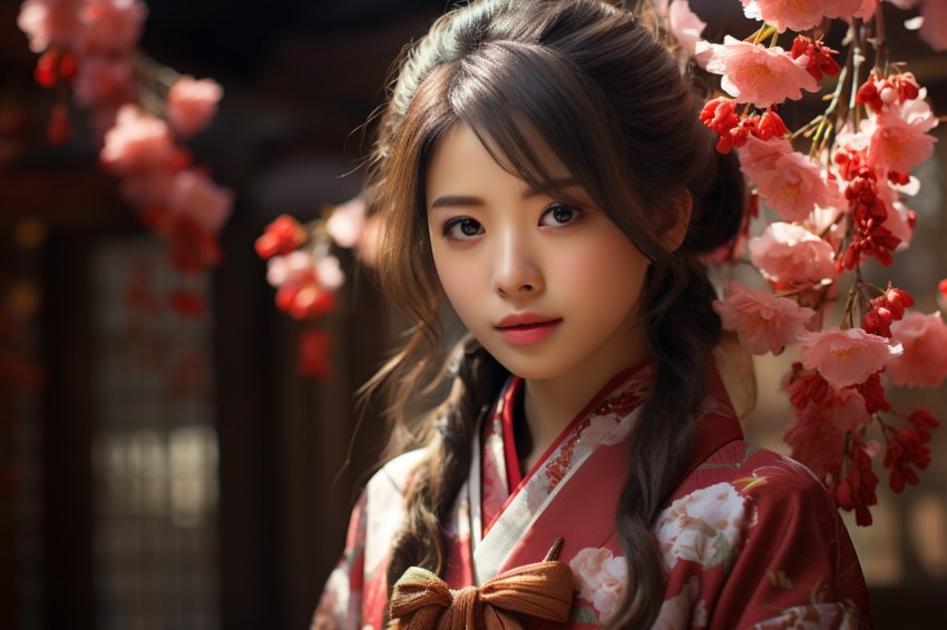 Beautiful Japanese Woman Portrait (307)