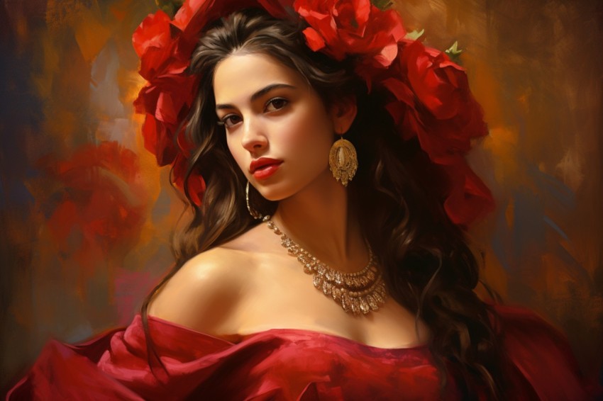 Mexican Women Culture Fashion Art (116)