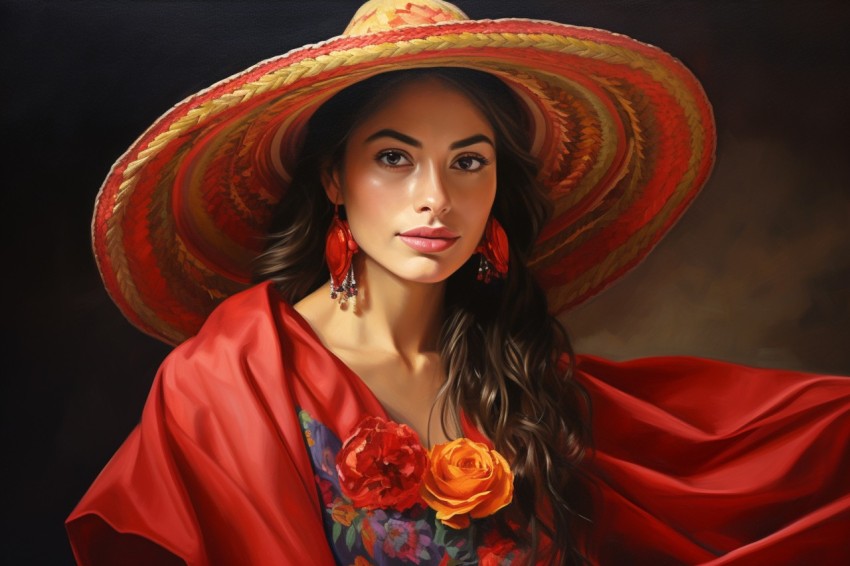 Mexican Women Culture Fashion Art (165)