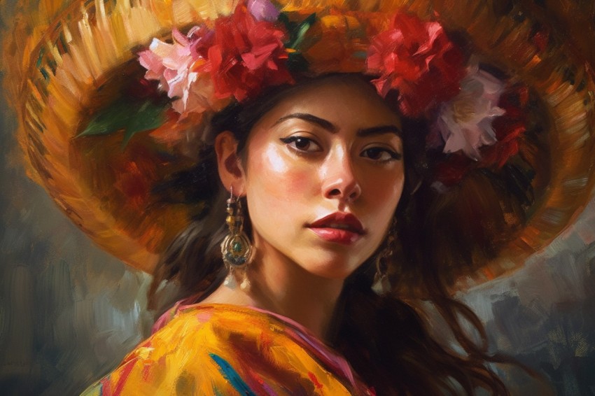 Mexican Women Culture Fashion Art (169)