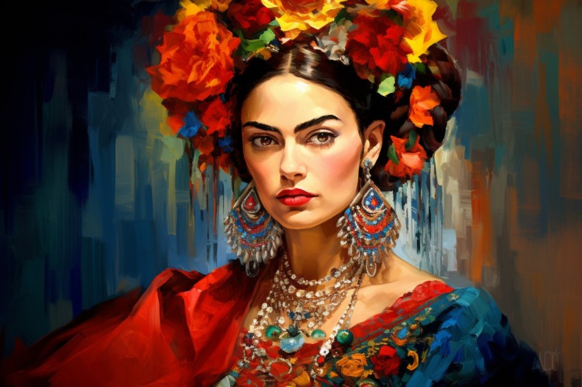 Mexican Women Culture Fashion Art (268)