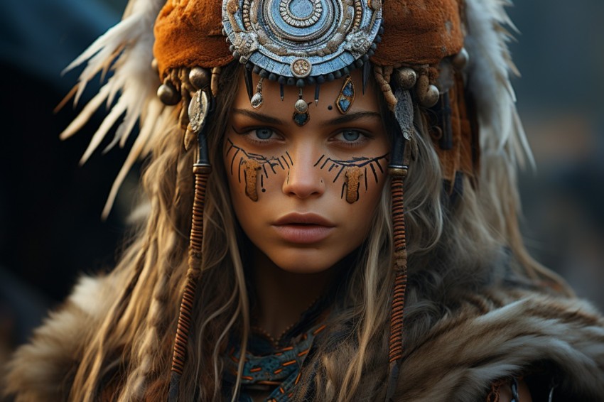 Warrior Woman Portrait (192)