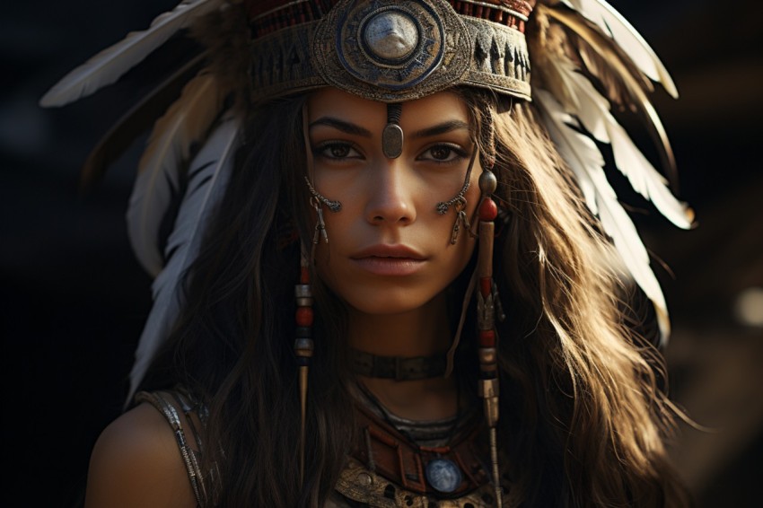 Warrior Woman Portrait (296)
