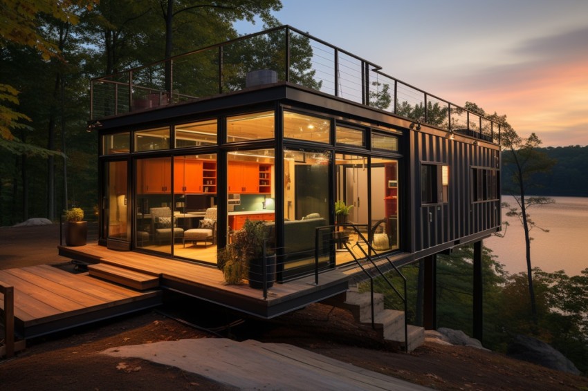 Shipping Container House (195)
