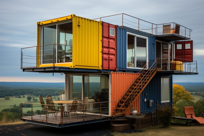 Shipping Container House (219)