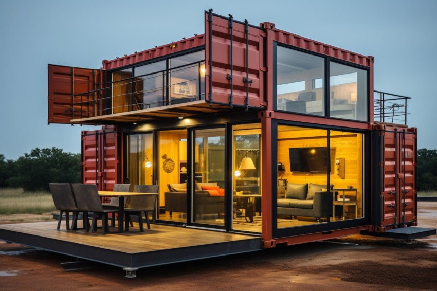 Shipping Container House (233)