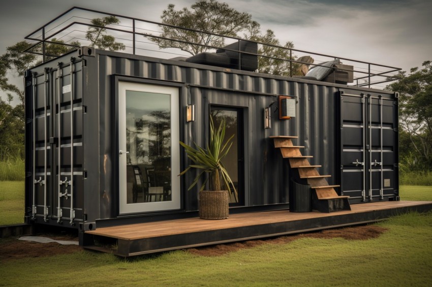 Shipping Container House (206)