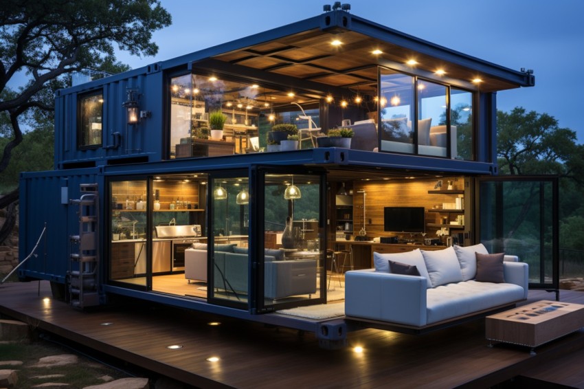 Shipping Container House (240)