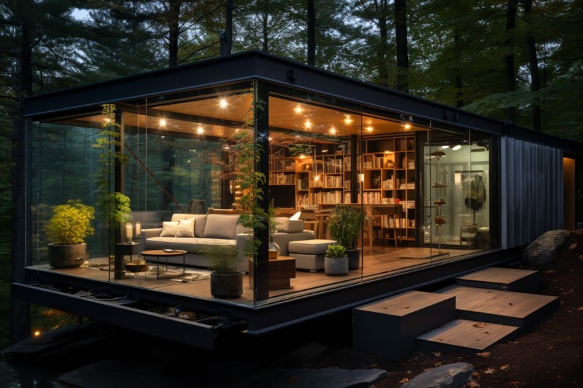Shipping Container House (250)
