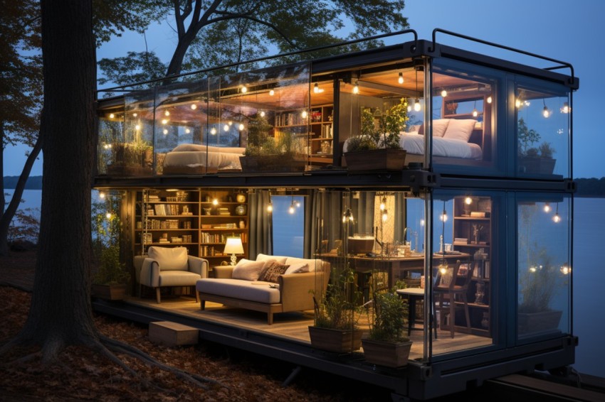 Shipping Container House (222)
