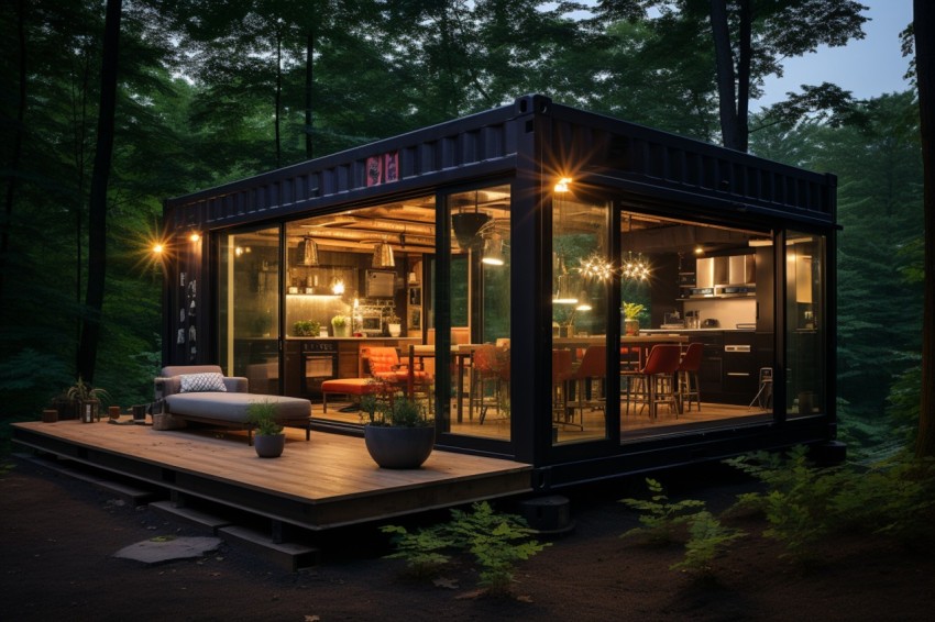 Shipping Container House (216)