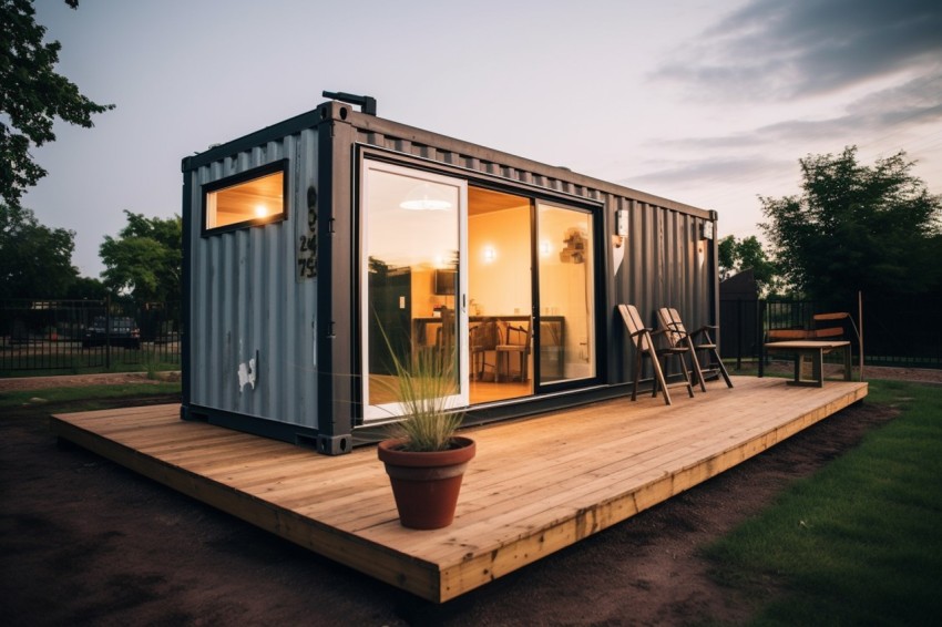 Shipping Container House (322)