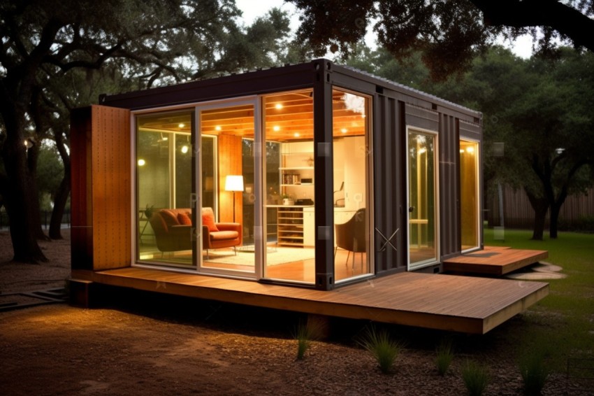 Shipping Container House (326)
