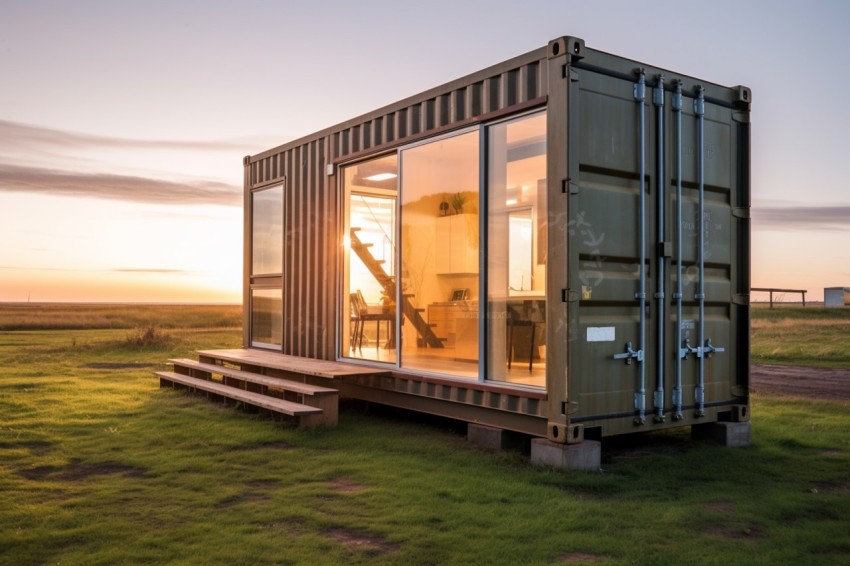 Shipping Container House (317)
