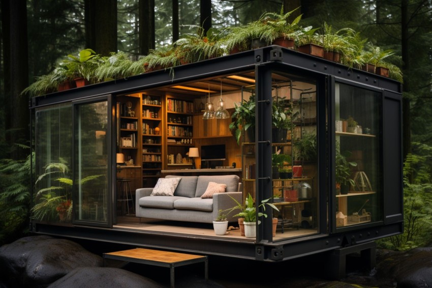 Shipping Container House (305)