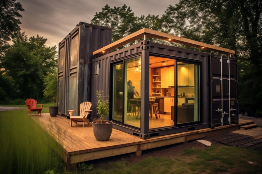 Shipping Container House (339)