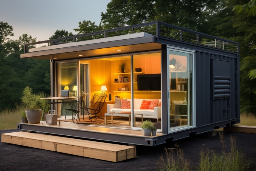 Shipping Container House (312)