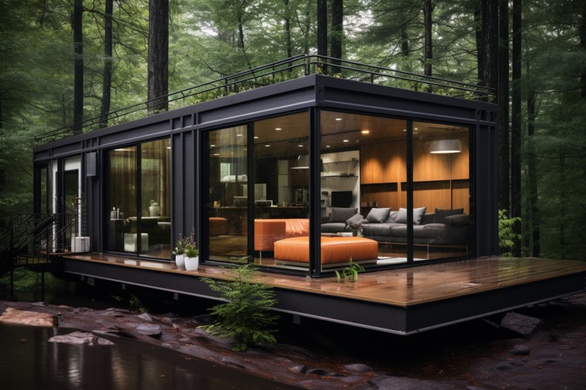 Shipping Container House (344)