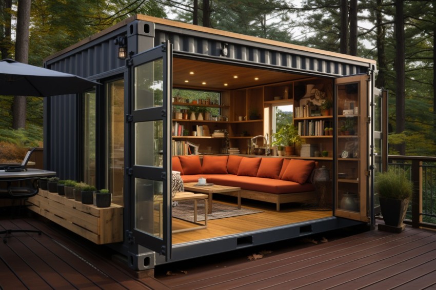 Shipping Container House (329)