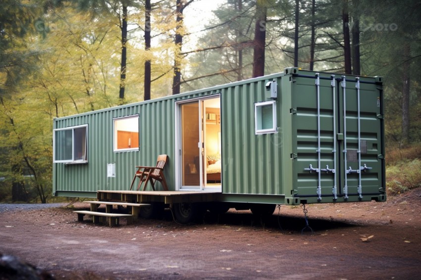 Shipping Container House (318)