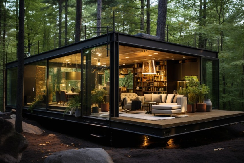 Shipping Container House (307)