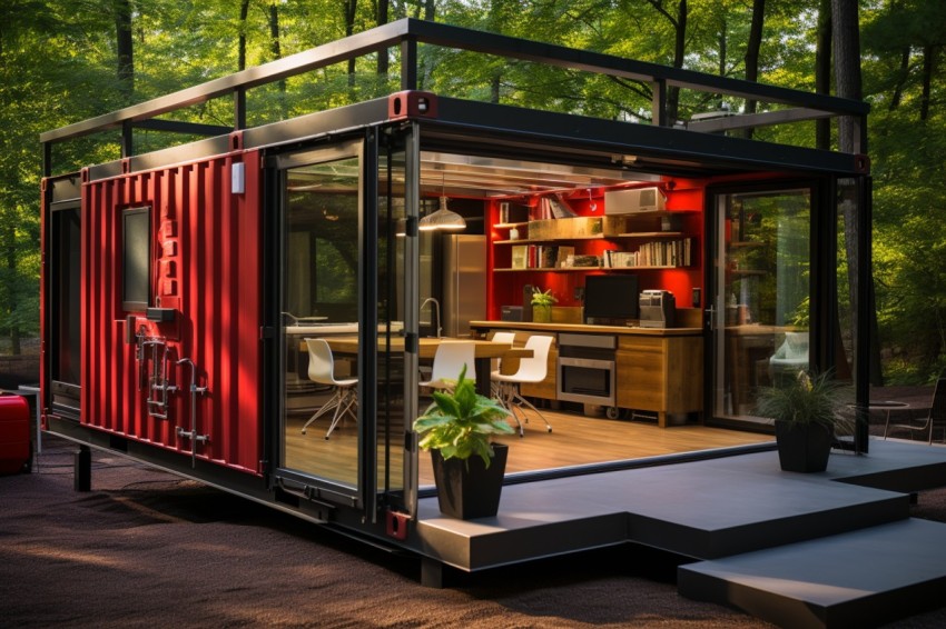 Shipping Container House (310)