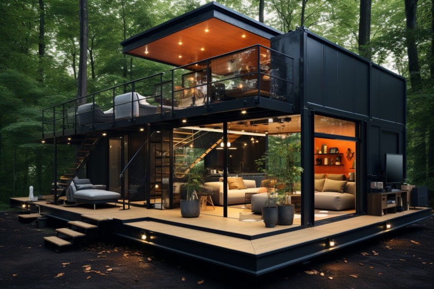 Shipping Container House (308)