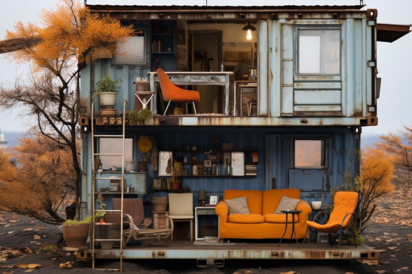 Shipping Container House (309)