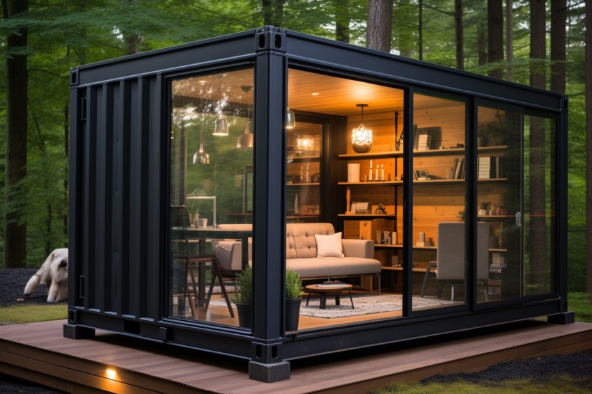 Shipping Container House (353)
