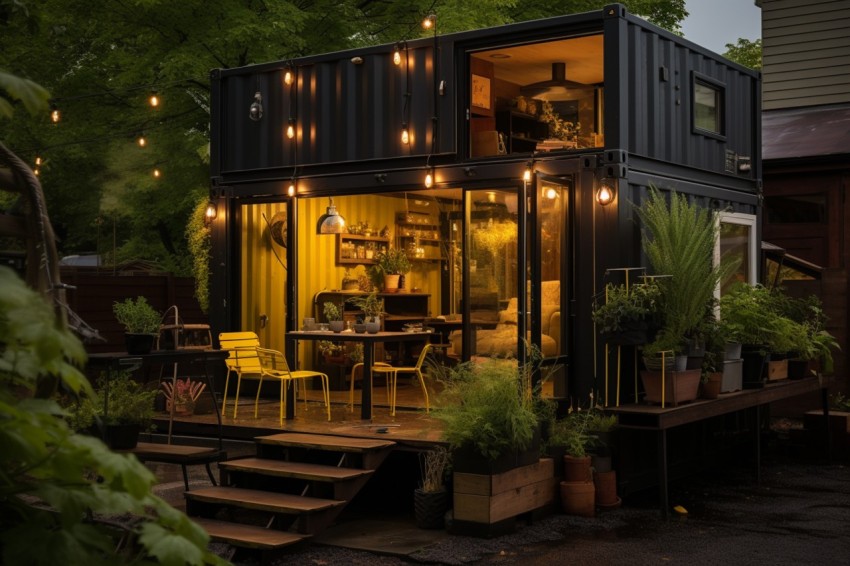 Shipping Container House (366)
