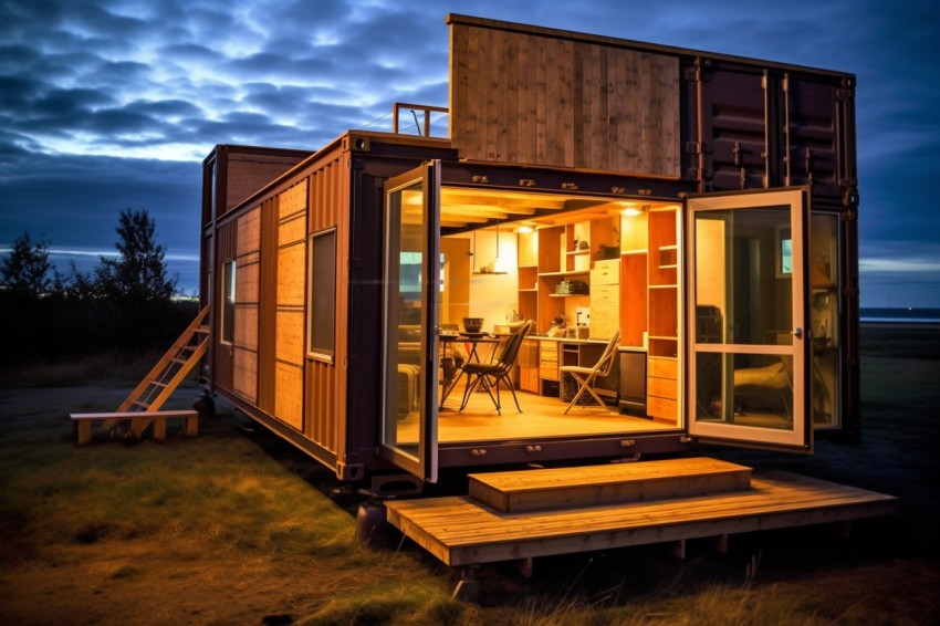 Shipping Container House (361)