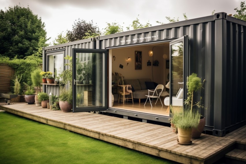 Shipping Container House (398)