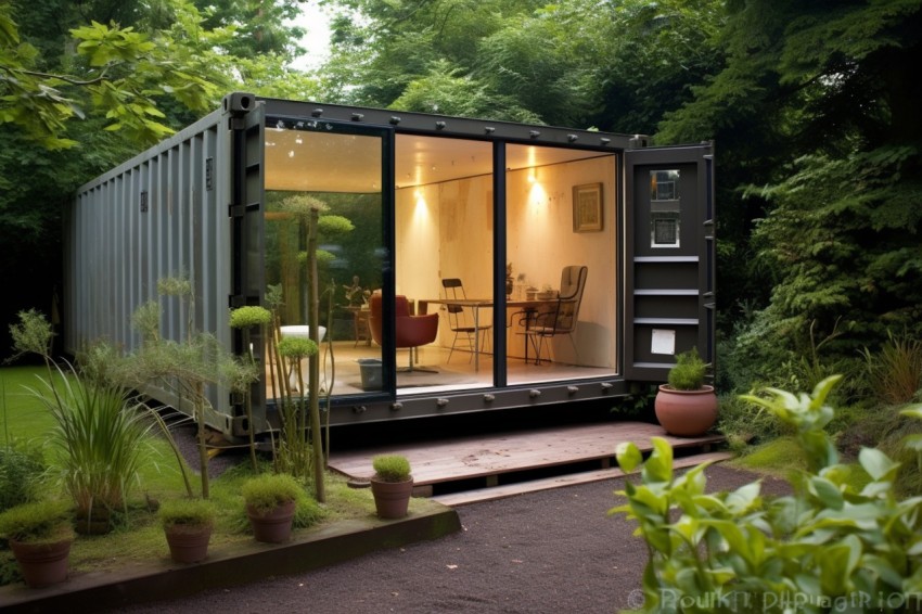 Shipping Container House (392)