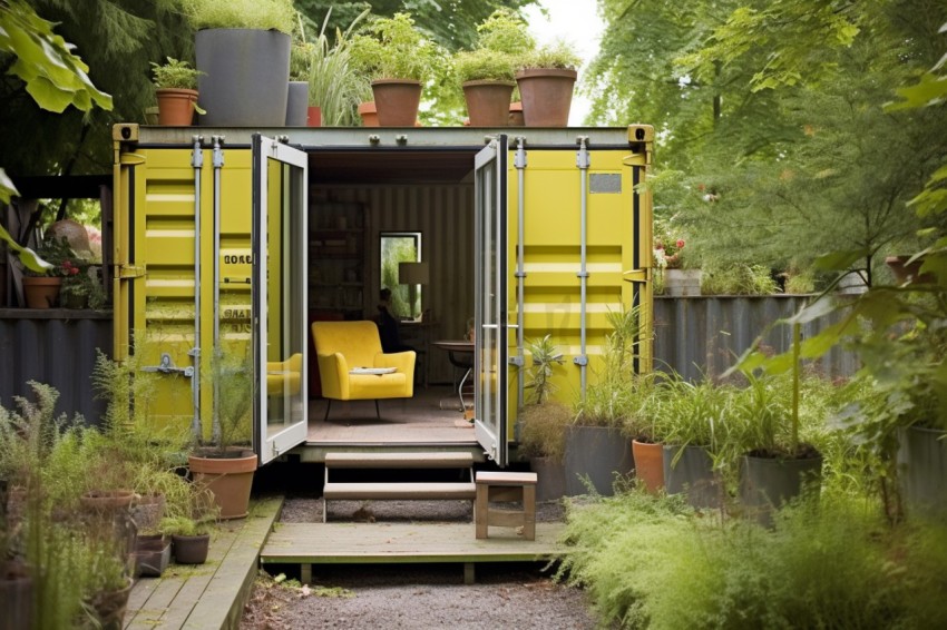 Shipping Container House (372)