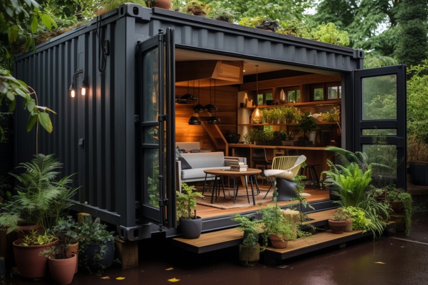 Shipping Container House (369)