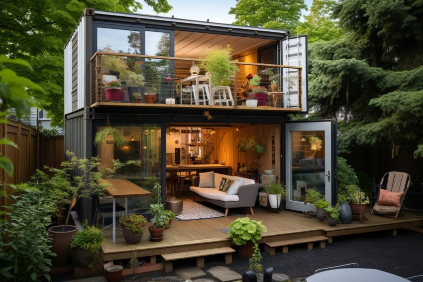 Shipping Container House (395)